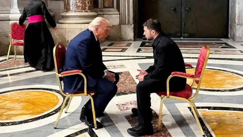 Zelenski'den Çarpıcı Trump Açıklaması: Vatikan'daki Görüşmemiz En İyisiydi