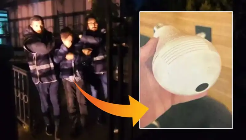 Bungalovda Gizli Kamera Skandalının En Net Fotoğrafı Ortaya Çıktı!