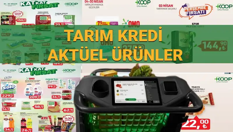 Tarım Kredi Kooperatifi Marketleri Nisan Ayı İndirimleriyle Tüketiciyi Sevindiriyor