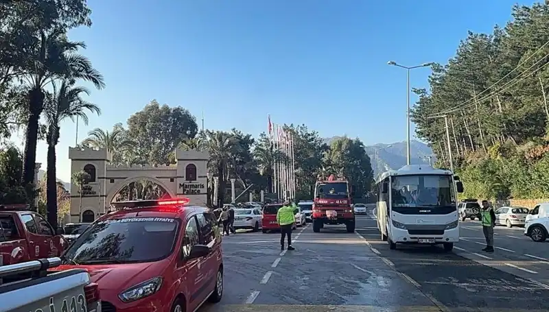 Muğla’daki Beş Yıldızlı Otel Yangını: Tatilciler Panik İçinde