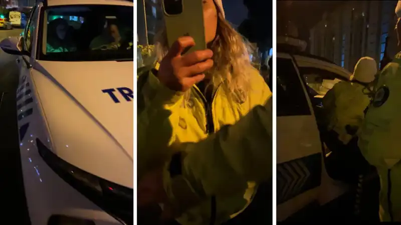 e-Devlet'te Cezasını Gördü, Polislerle Tartışmak Üzere Geri Döndü!