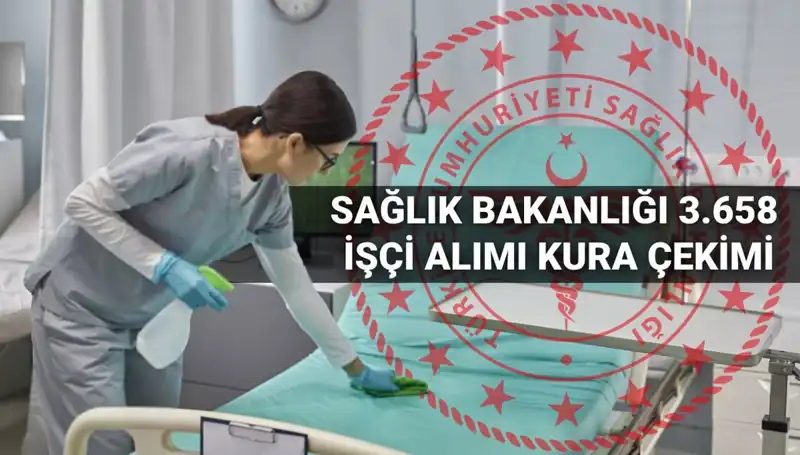 2025 Sağlık Bakanlığı İşçi Alımı Kura Tarihleri ve Nihai Liste Açıklandı