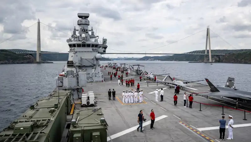 TCG Anadolu, Sarayburnu’ndan Yola Çıktı: Denizlerde Yeni Dönem Başladı