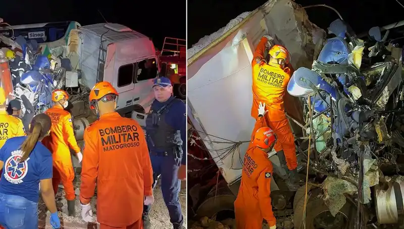 Brezilya'da Feci Otobüs Kazası: 11 Can Gitti, 45 Yaralı