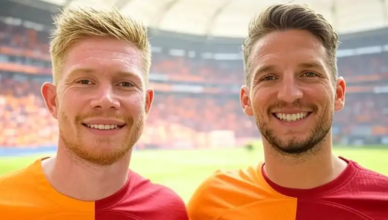 Galatasaray, Kevin de Bruyne İçin Dries Mertens'i Kullanacak Strateji Geliştiriyor